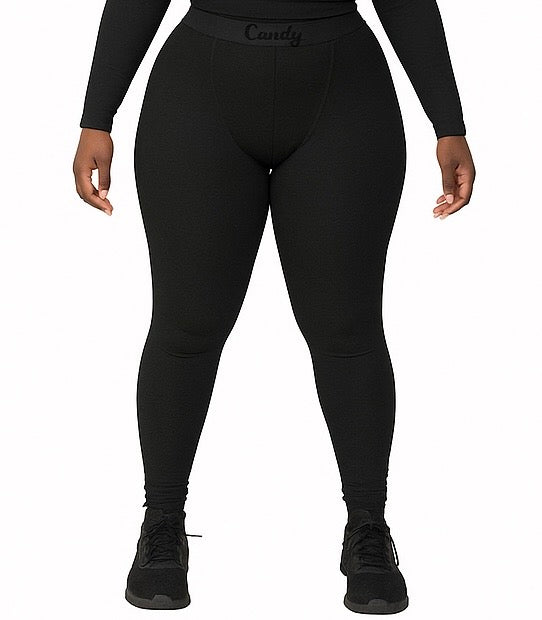 CANDY LEGGINGS | RIBBED ATHLEISURE
