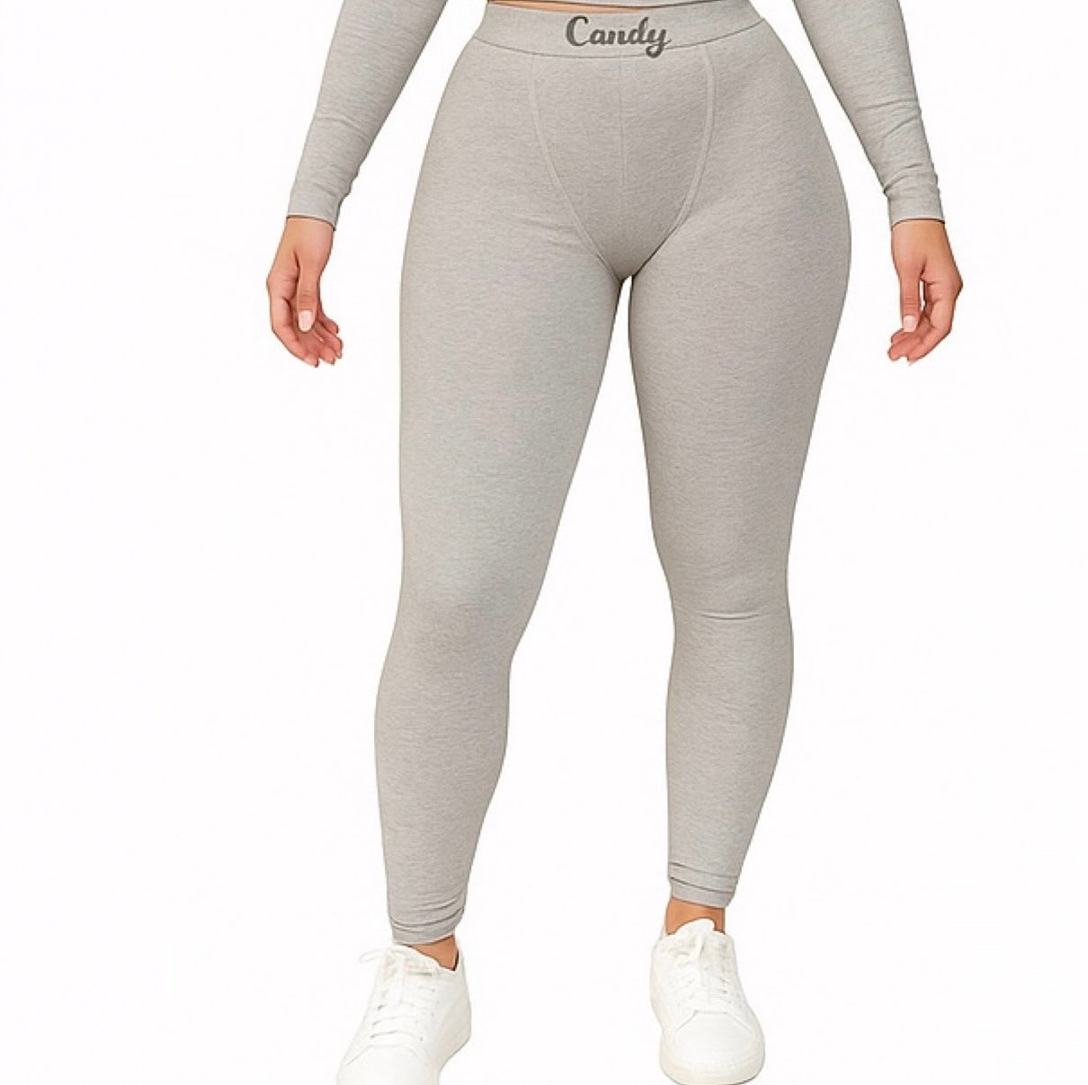 CANDY LEGGINGS | RIBBED ATHLEISURE